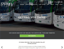 Tablet Screenshot of dysongroup.com.au